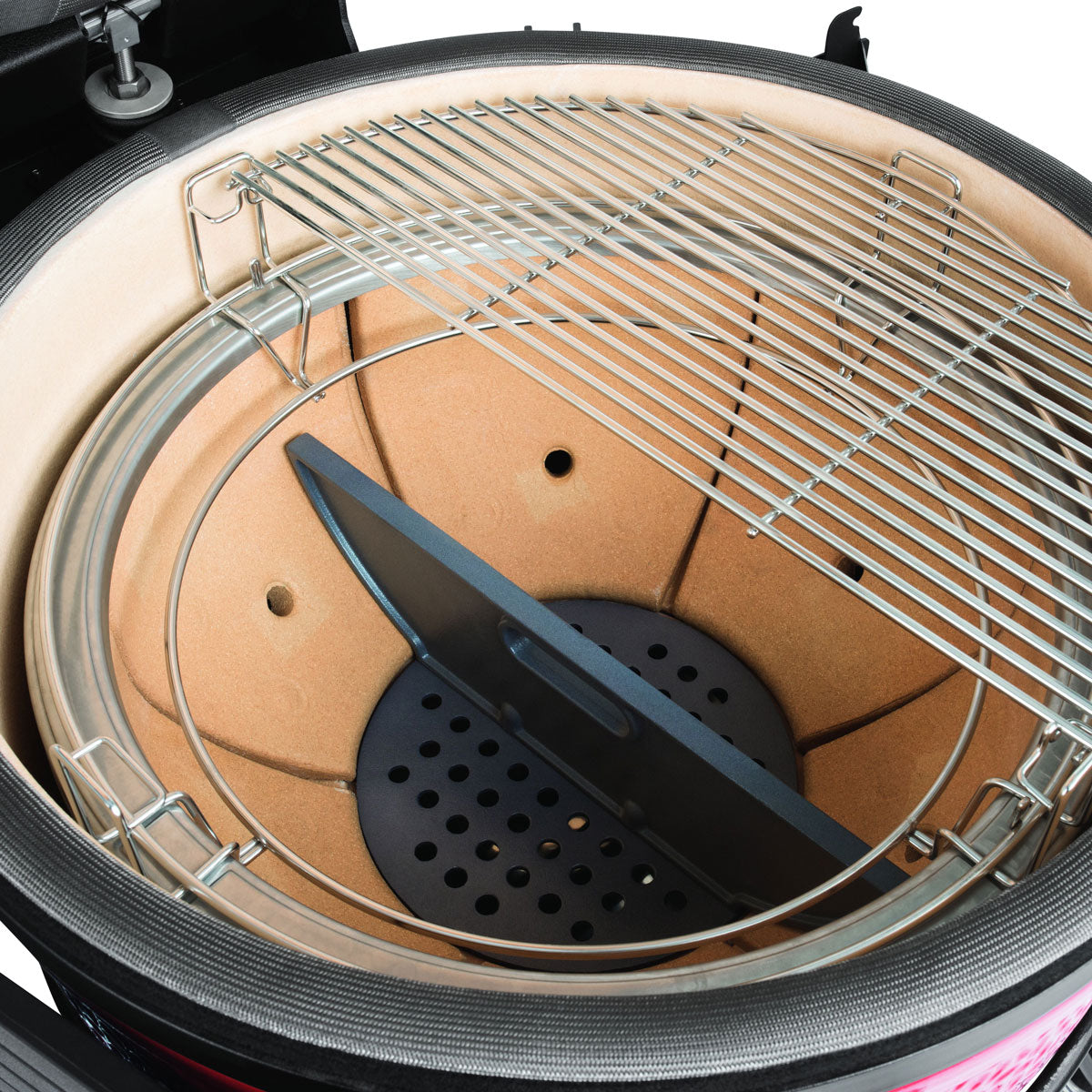 Kamado Joe Big Joe II Charcoal Grill With Voyager Pack